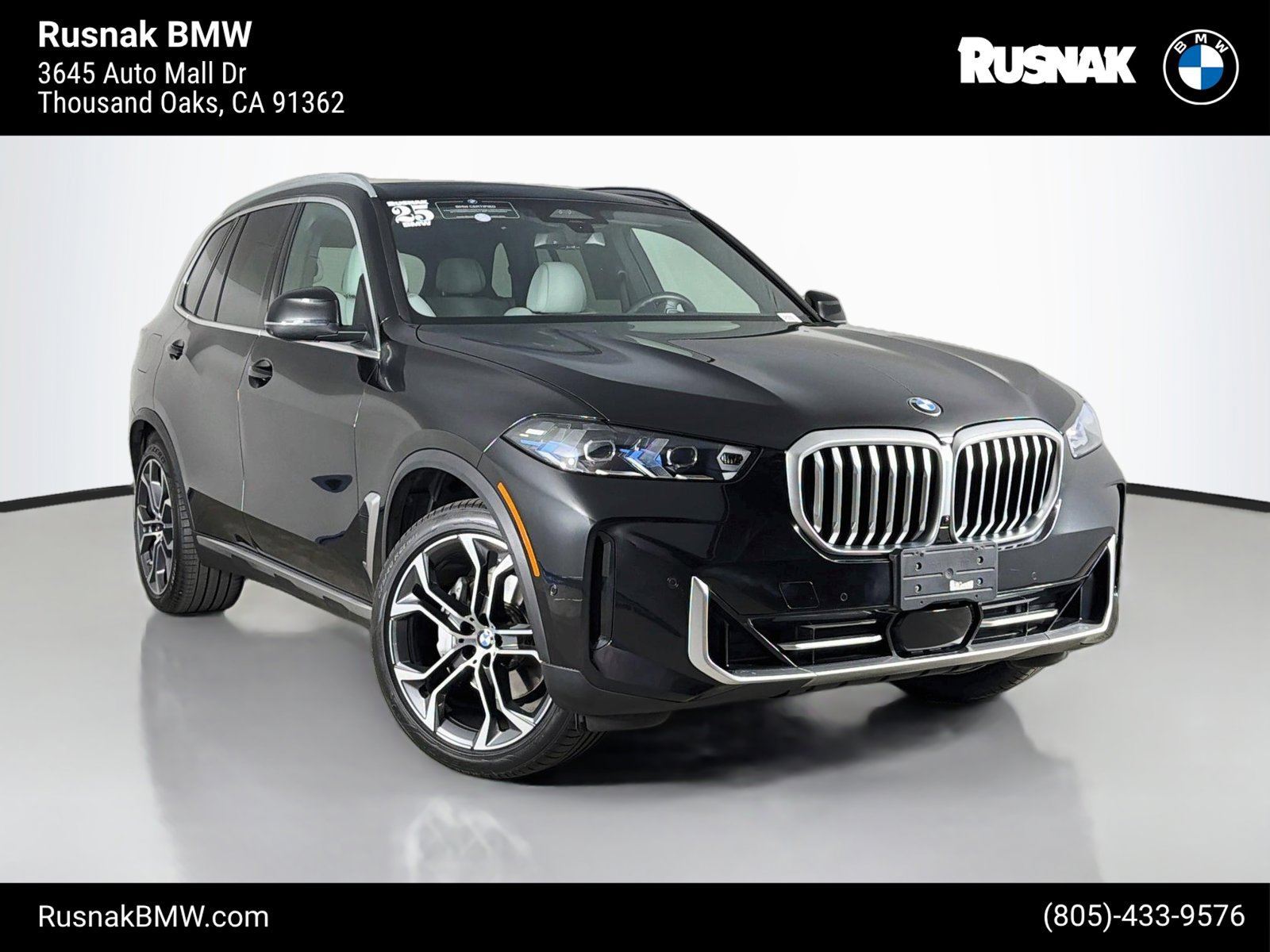 Certified 2025 BMW X5 sDrive40i w/ Parking Assistance Package RWD image 1