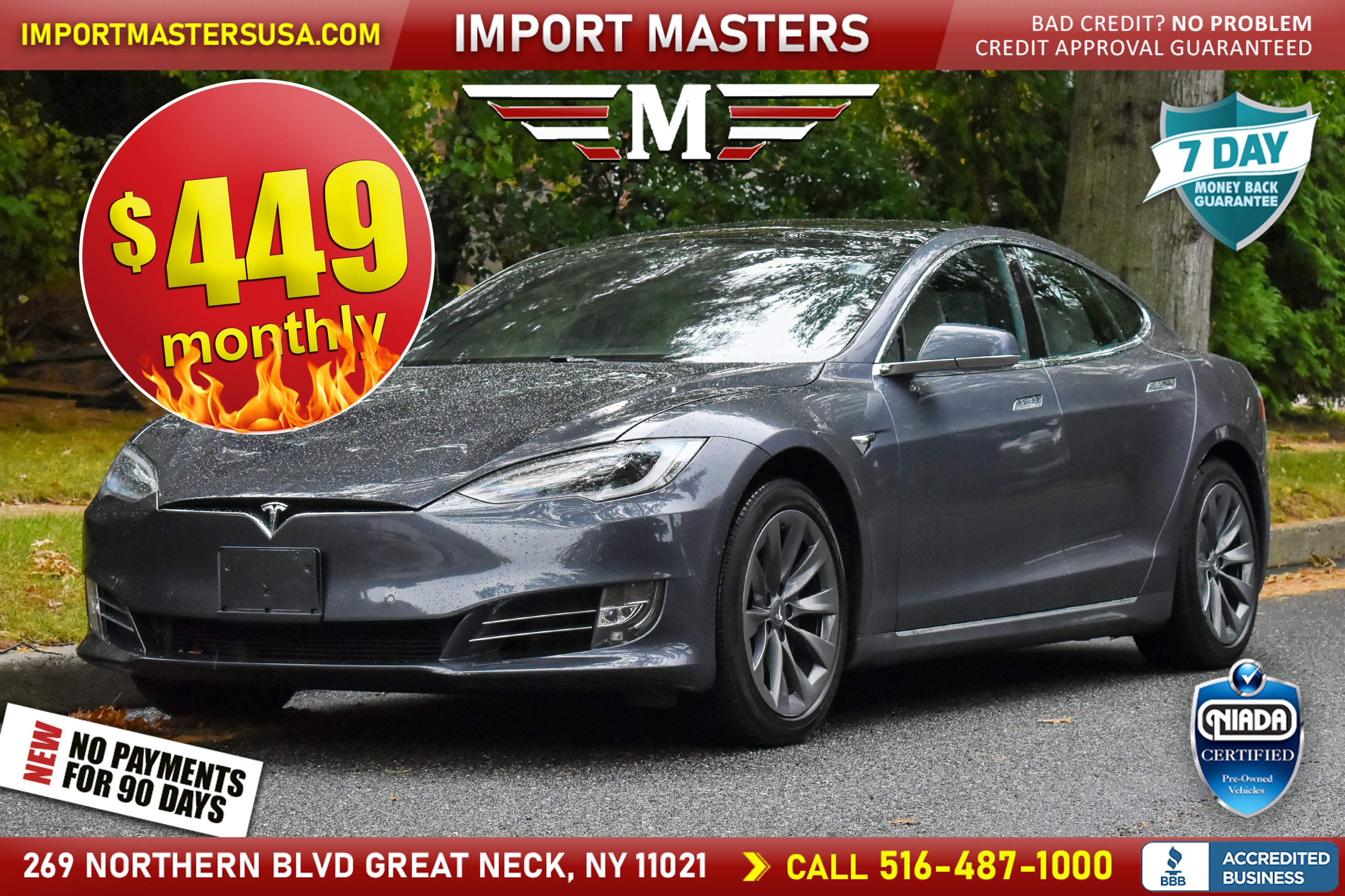 Used 2020 Tesla Model S Long Range AWD/4WD image 1