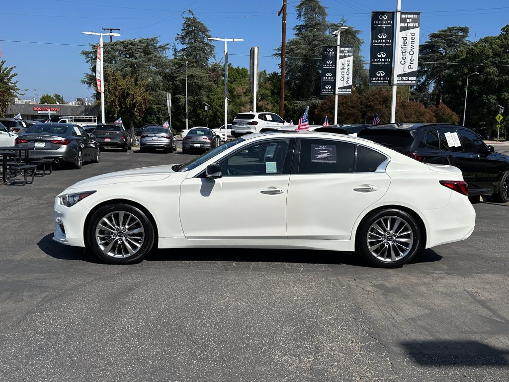 Used 2023 INFINITI Q50 Luxe RWD image 3