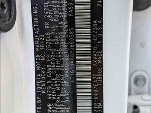 Certified 2024 Toyota Camry SE FWD image 24