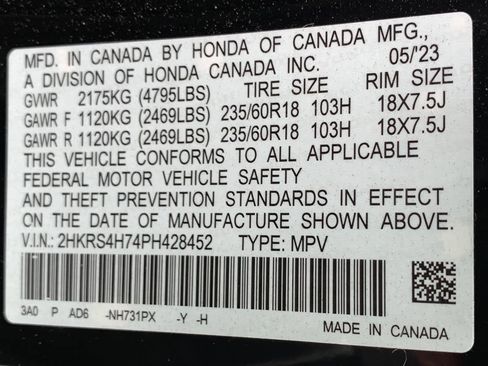 Certified 2023 Honda CR-V EX-L image 48