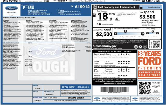 Used 2016 Ford F150 King Ranch w/ Trailer Tow Package AWD/4WD image 4