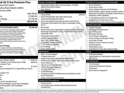 Certified 2023 Audi Q5 2.0T Premium Plus w/ Premium Plus Package AWD/4WD image 19