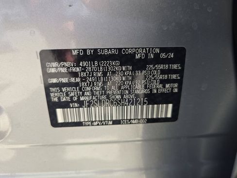Certified 2025 Subaru Forester Limited AWD/4WD image 31