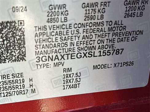 Certified 2025 Chevrolet Equinox RS w/ Safety and Technology Package image 33