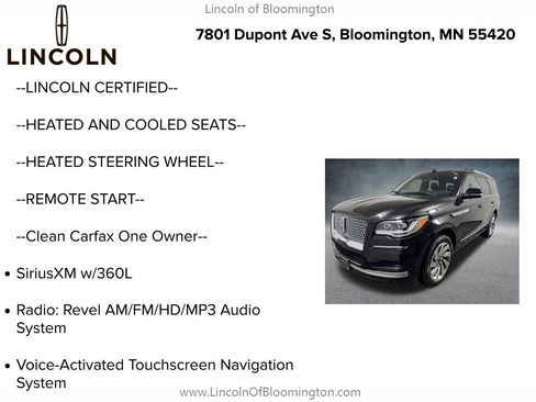 Used 2022 Lincoln Navigator 4WD image 6
