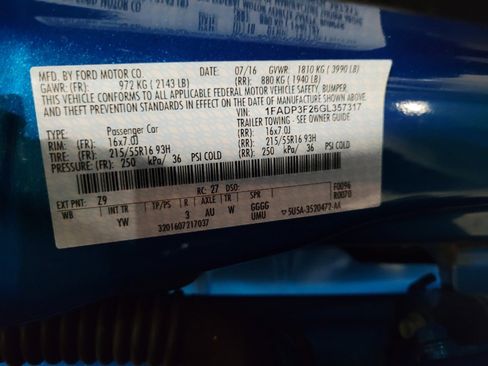 Used 2016 Ford Focus SE FWD image 33
