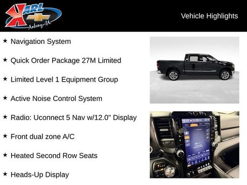 Used 2023 RAM 1500 Limited AWD/4WD image 2