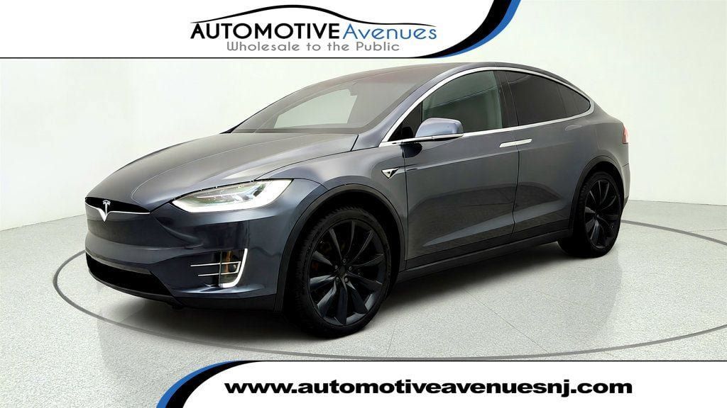 Used 2020 Tesla Model X Long Range AWD/4WD image 1