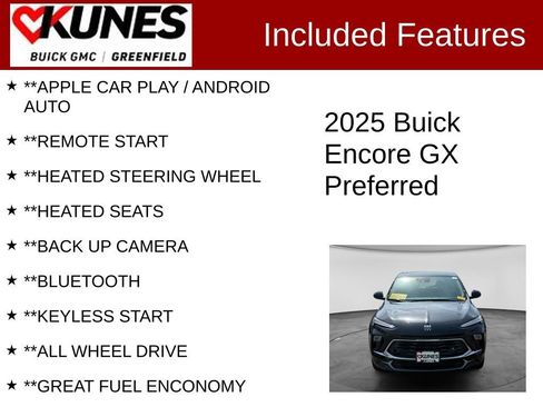 Used 2025 Buick Encore GX Preferred AWD/4WD image 2
