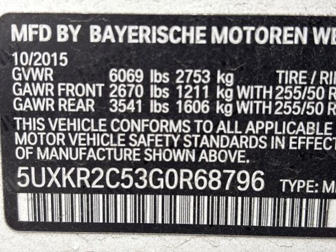 Used 2016 BMW X5 sDrive35i RWD image 8
