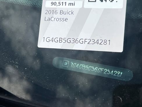 Used 2016 Buick LaCrosse Leather w/ Experience Buick Package image 23