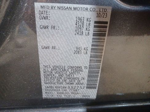 Used 2024 Nissan Altima 2.5 SV image 25