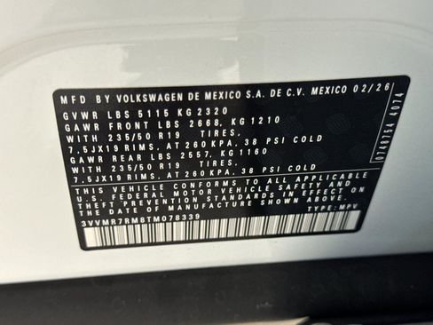 New 2026 Volkswagen Tiguan SE AWD/4WD image 27