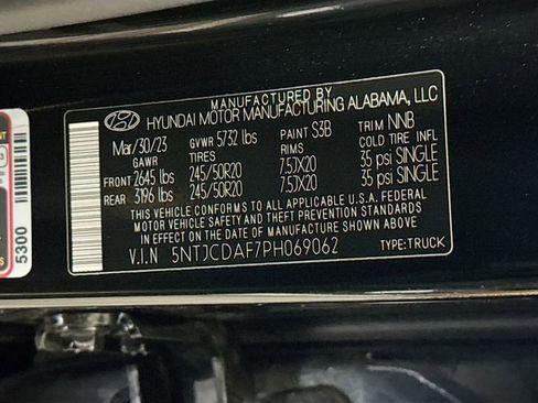 Used 2023 Hyundai Santa Cruz Night w/ Cargo Package image 31