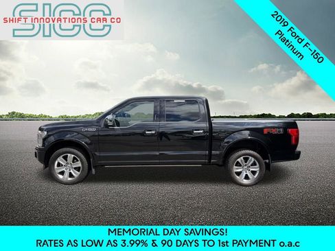 Used 2019 Ford F150 Platinum w/ Technology Package AWD/4WD image 3