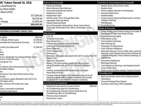 Used 2023 GMC Yukon XL Denali RWD image 6