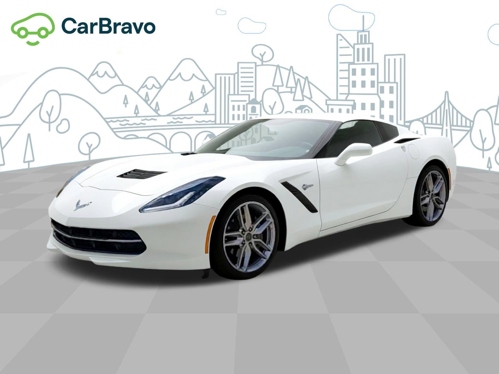 Certified 2019 Chevrolet Corvette Stingray Coupe w/ 1LT RWD image 1
