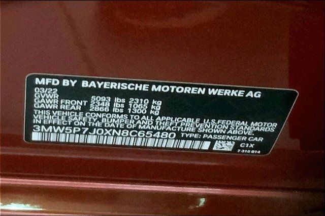 Used 2022 BMW 330e w/ M Sport Package RWD image 13