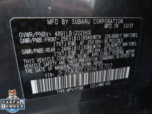 Certified 2024 Subaru Forester Premium image 29