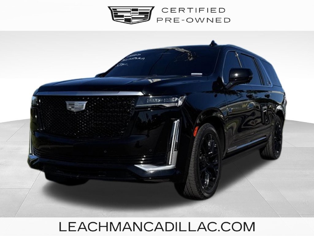 Certified 2022 Cadillac Escalade ESV Premium Luxury w/ Performance Package AWD/4WD image 9