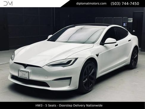 Used 2022 Tesla Model S Plaid AWD/4WD image 1