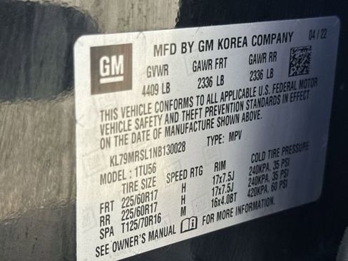 Certified 2022 Chevrolet TrailBlazer LT w/ Convenience Package image 31