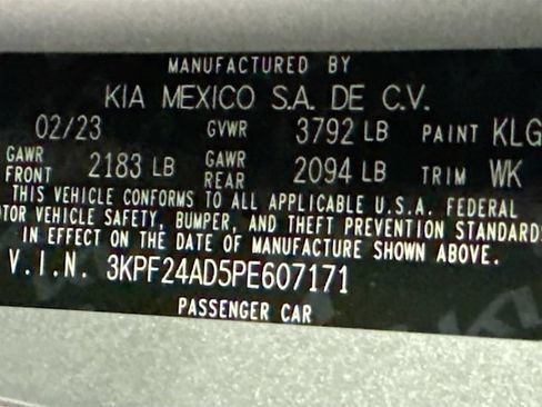 Used 2023 Kia Forte LXS w/ LXS Technology Package FWD image 30