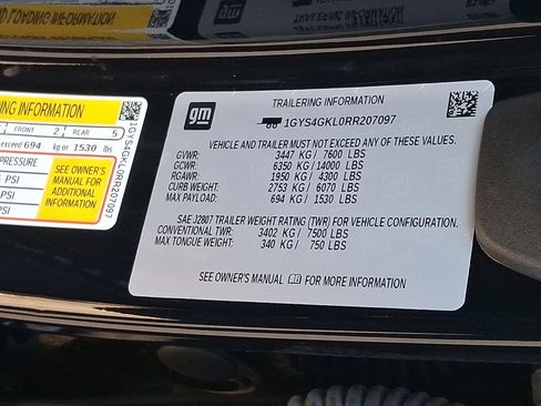 Used 2024 Cadillac Escalade Sport Platinum w/ LPO, ONYX Package image 26