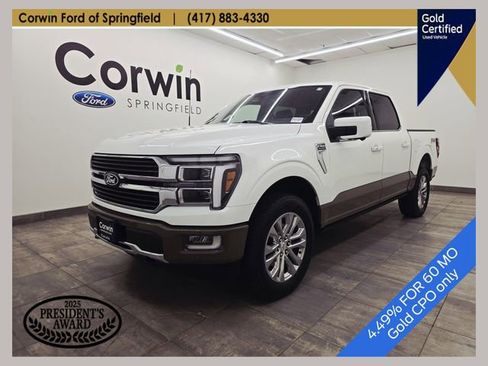 Certified 2025 Ford F150 King Ranch w/ FX4 Off-Road Package AWD/4WD image 1