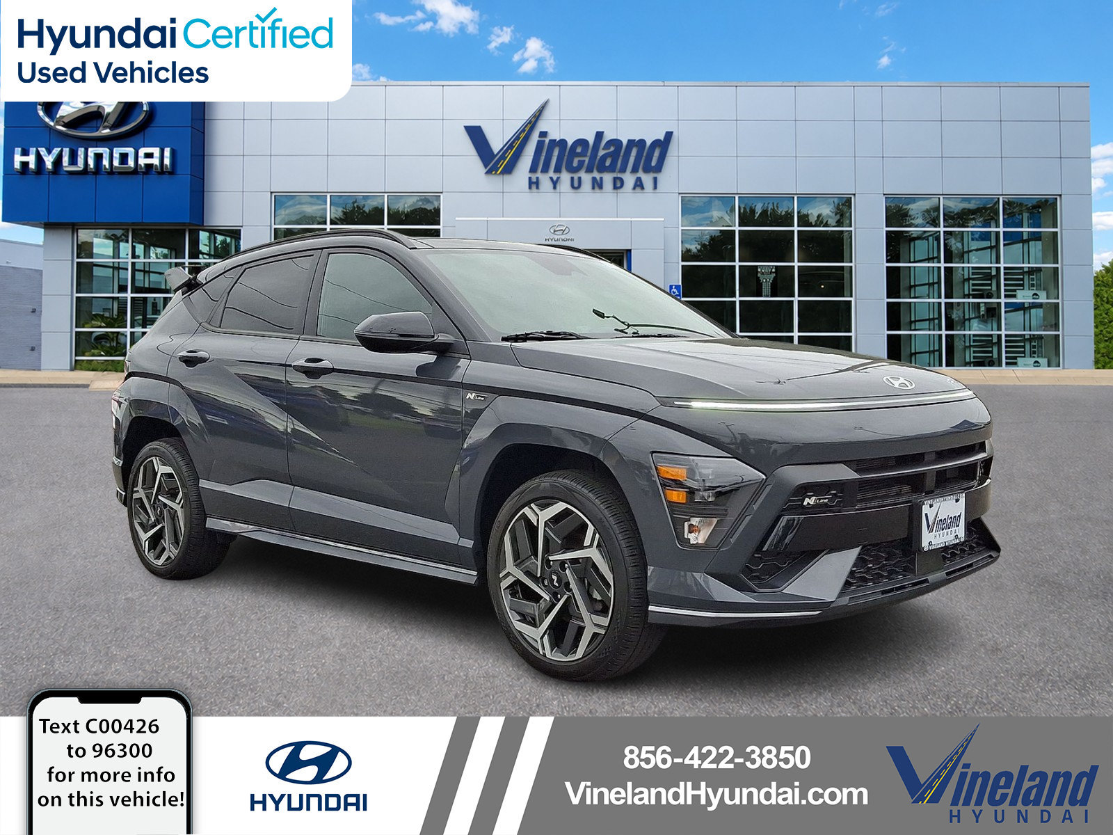 Certified 2024 Hyundai Kona N Line AWD/4WD image 1