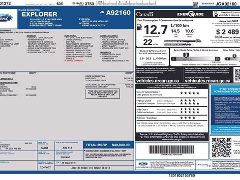 Used 2018 Ford Explorer XLT image 15