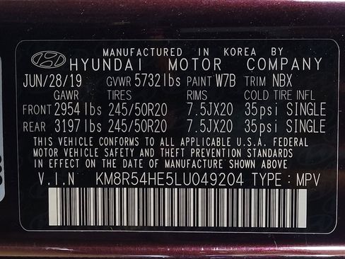 Used 2020 Hyundai Palisade Limited FWD image 33