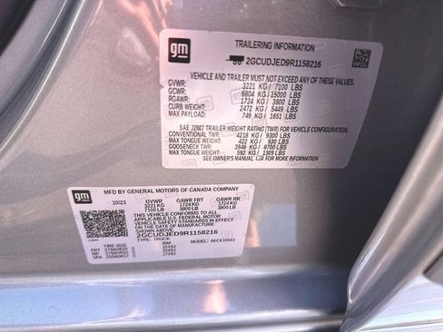 Used 2024 Chevrolet Silverado 1500 High Country w/ Technology Package image 34