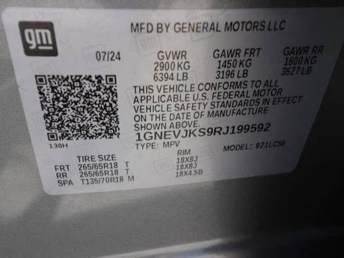 Used 2024 Chevrolet Traverse Z71 w/ Enhanced Driving Package AWD/4WD image 25