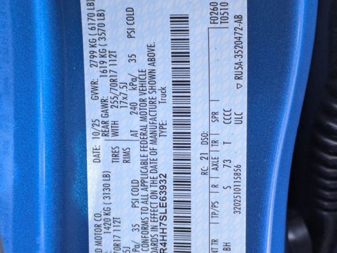 New 2025 Ford Ranger XLT w/ FX4 Off-Road Package image 37