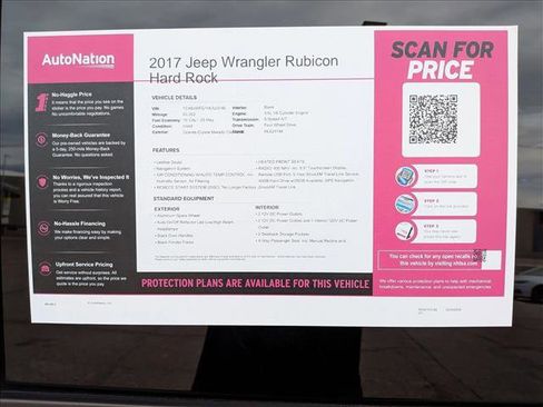 Used 2017 Jeep Wrangler Unlimited Rubicon image 23