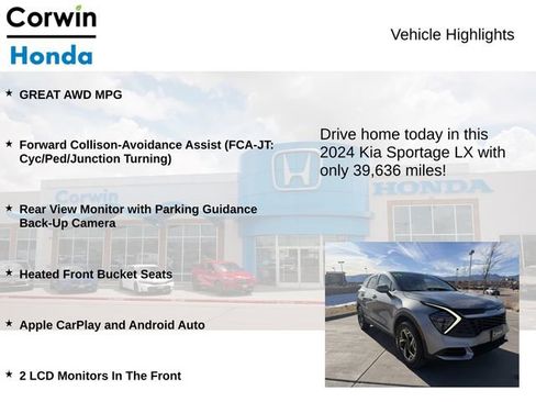 Used 2024 Kia Sportage LX image 6