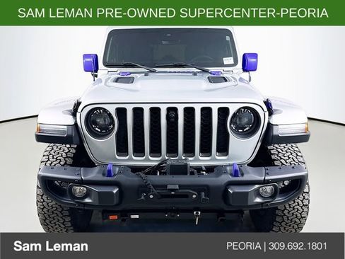 Used 2023 Jeep Wrangler Unlimited Rubicon 4xe w/ Steel Bumper Group image 2