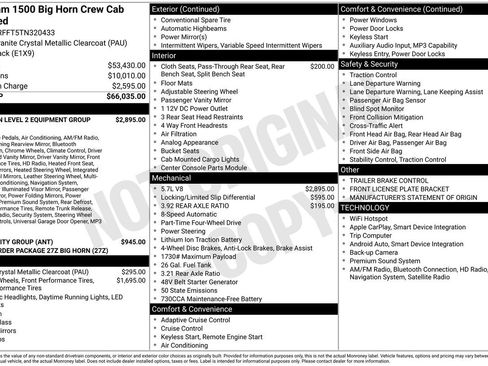 New 2026 RAM 1500 Big Horn AWD/4WD image 31
