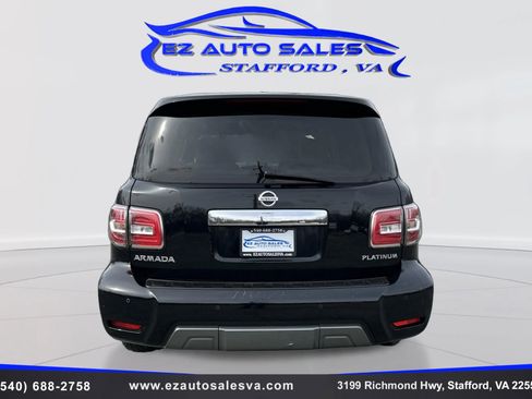 Used 2019 Nissan Armada Platinum w/ Captain's Chairs Package AWD/4WD image 6