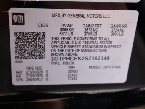 Used 2025 GMC Sierra 1500 Elevation RWD image 31