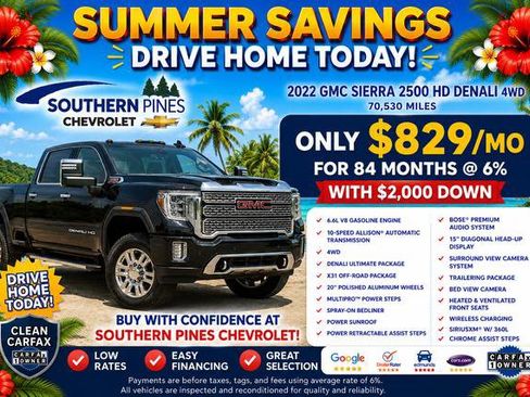 Used 2022 GMC Sierra 2500 Denali w/ Denali Ultimate Package AWD/4WD image 5