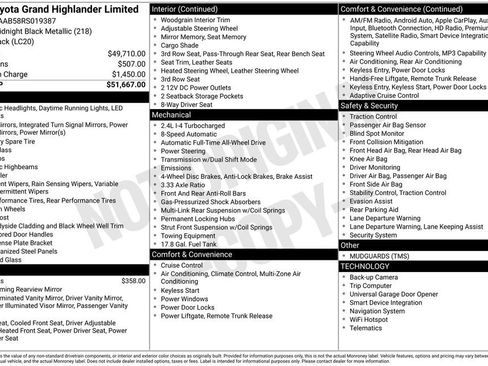 Certified 2024 Toyota Grand Highlander AWD image 25