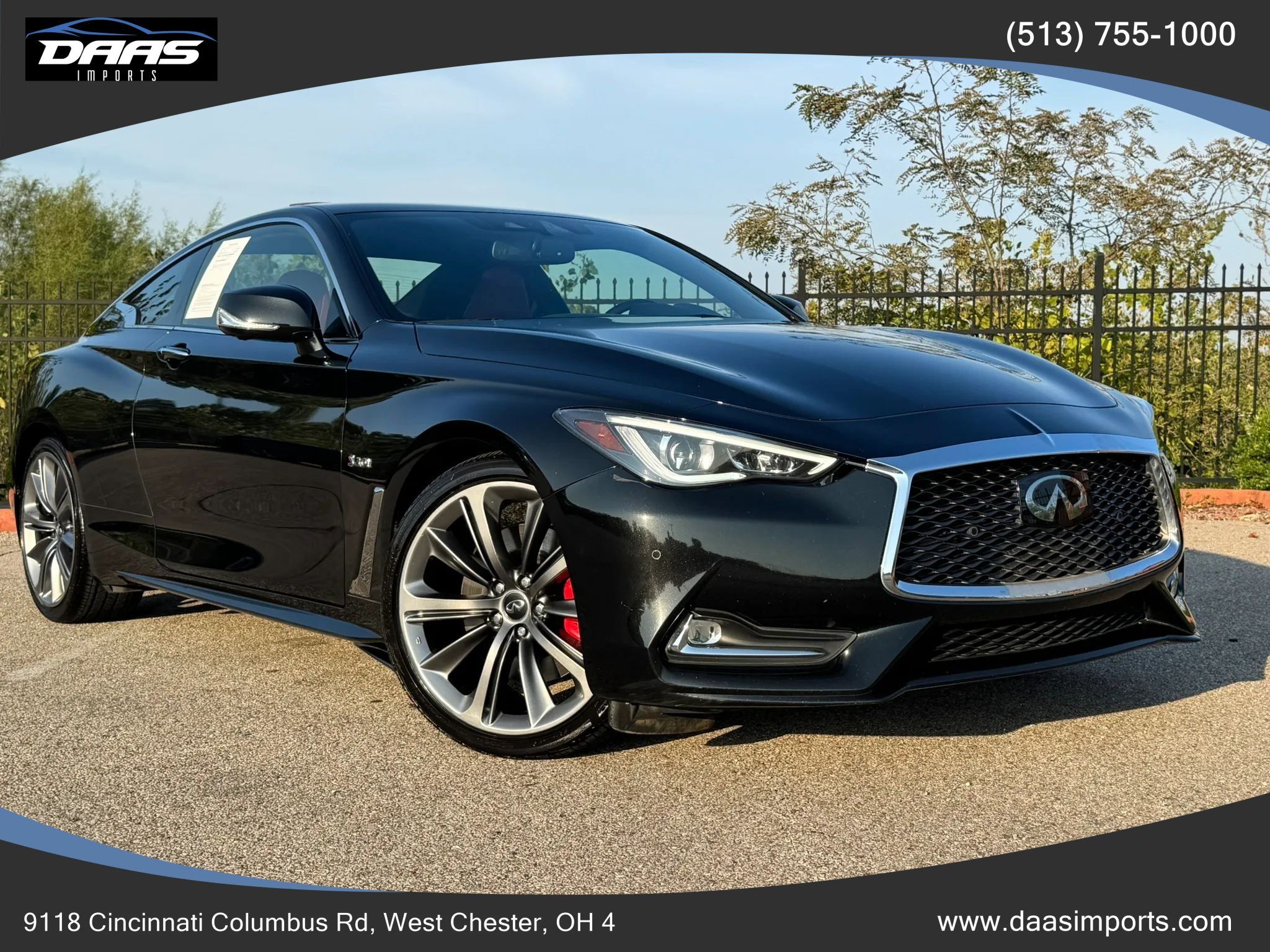 Used 2018 INFINITI Q60 Red Sport 400 w/ Pro Active Package AWD/4WD image 1