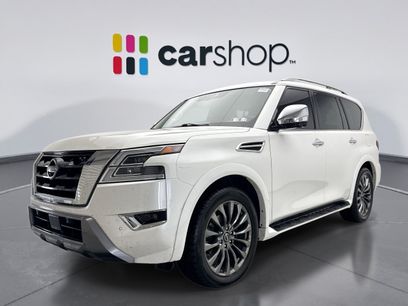 Used 2023 Nissan Armada Platinum w/ Captain's Chairs Package