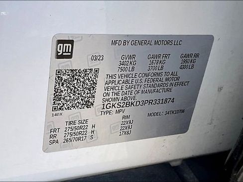 Used 2023 GMC Yukon SLT w/ SLT Premium Package AWD/4WD image 19
