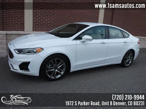 Used 2020 Ford Fusion SEL image 1