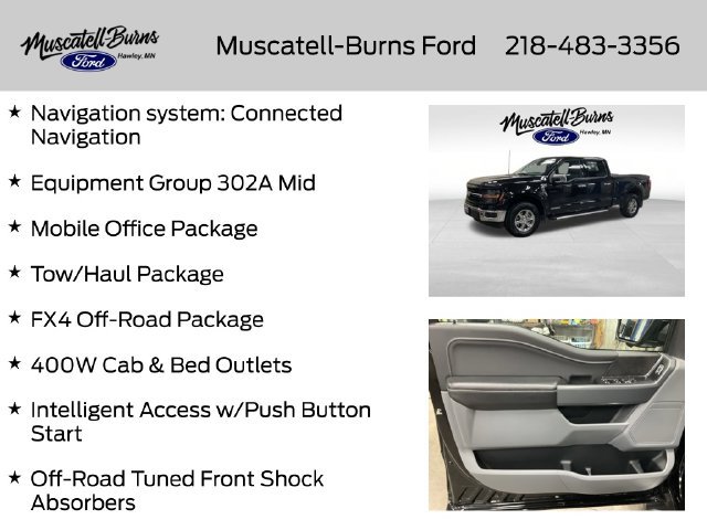 Used 2024 Ford F150 XLT w/ Equipment Group 302A MID AWD/4WD image 7