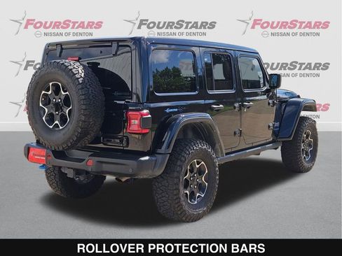 Used 2021 Jeep Wrangler Unlimited Rubicon 4xe w/ Steel Bumper Group AWD/4WD image 4